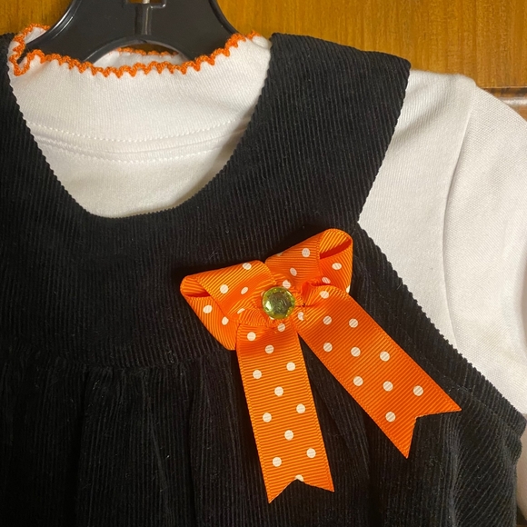 Rare Too Jack O'Lantern Halloween 2 piece outfit - Picture 4 of 6